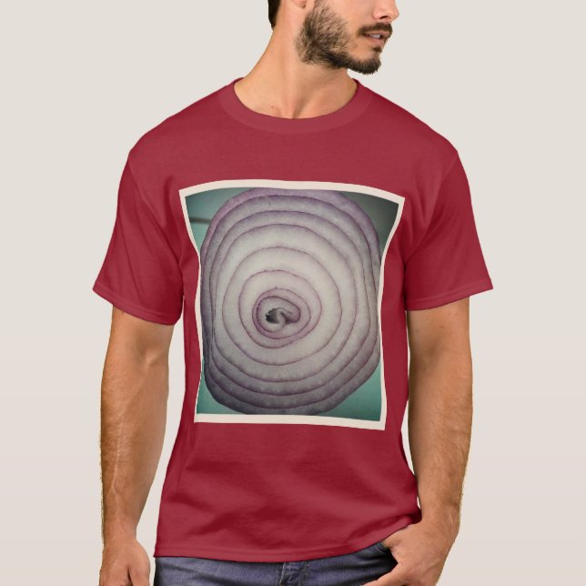 Square Photo - Red Onion Tee Shirt (Framsida)