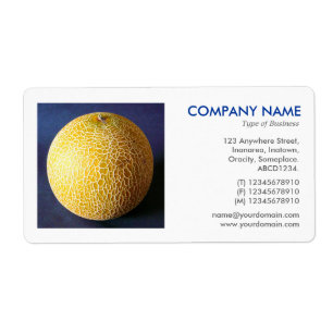 Square Photo - Sugar Melon Fraktsedel