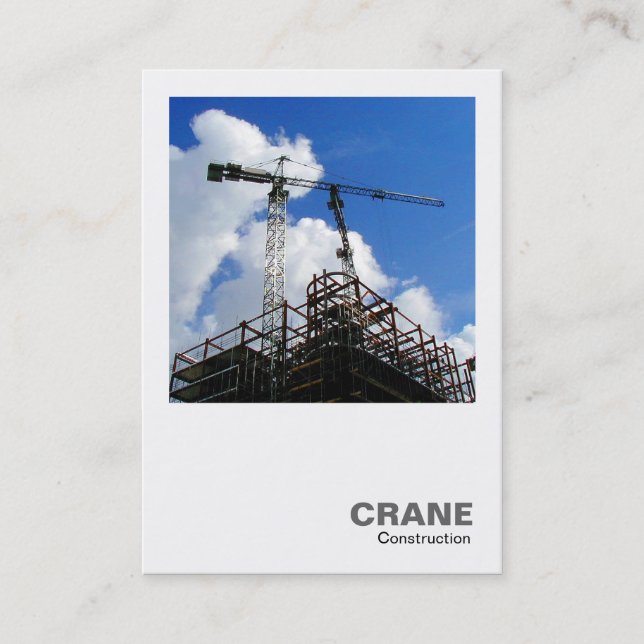 Square Photo - Torn Cranes Visitkort (Framsida)