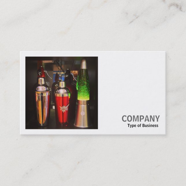 Square Photo (v2) - Flea Market - Stilllivstid Visitkort (Framsida)