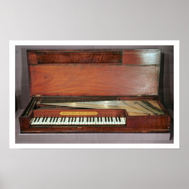 Square piano, 1767 (foto) poster (Framsidan)