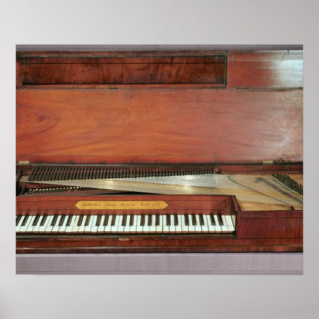 Square piano, 1767 (foto) poster (Framsidan)