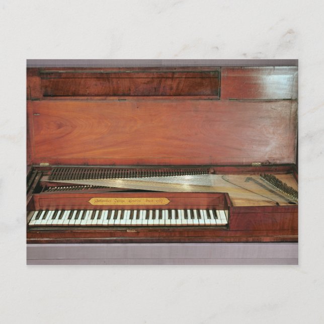 Square piano, 1767 (foto) vykort (Framsida)