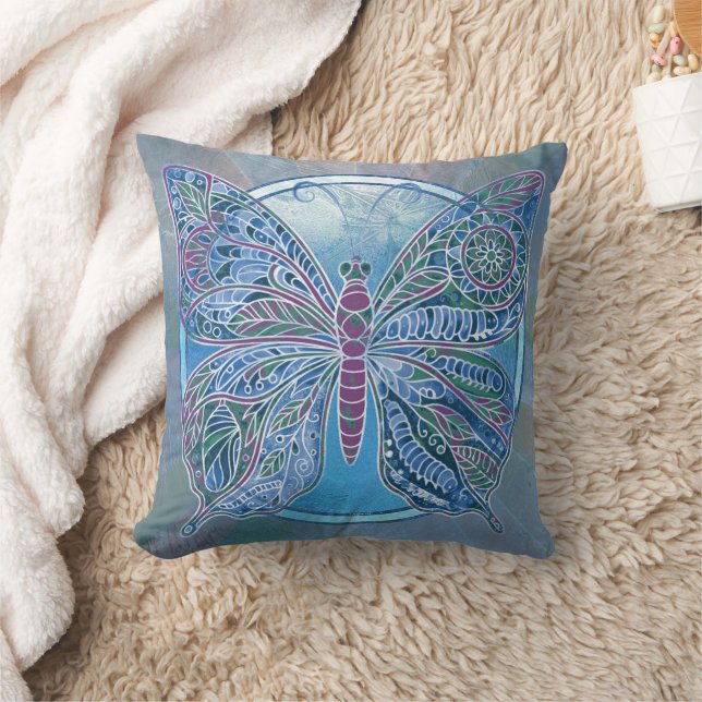Square Pillow "The Storyteller of Arendelle" Kudde (Filt)