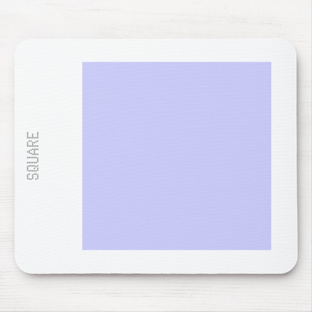 Square - Powder Blue and White Musmatta (Framsidan)