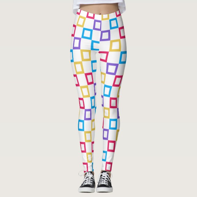 Square Rainbow Leggings (Framsida)