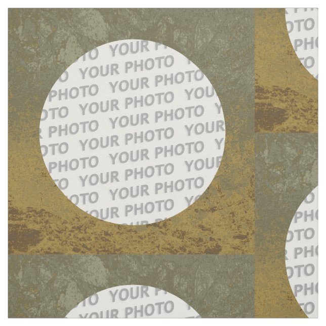 Square Ram stäng II + ditt foto Tyg (Provkarta)