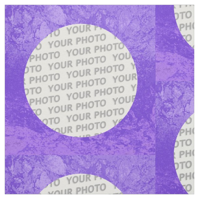 Square Ram stäng III + ditt foto Tyg (Provkarta)