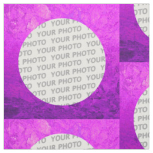 Square Ram stäng VII + ditt foto Tyg