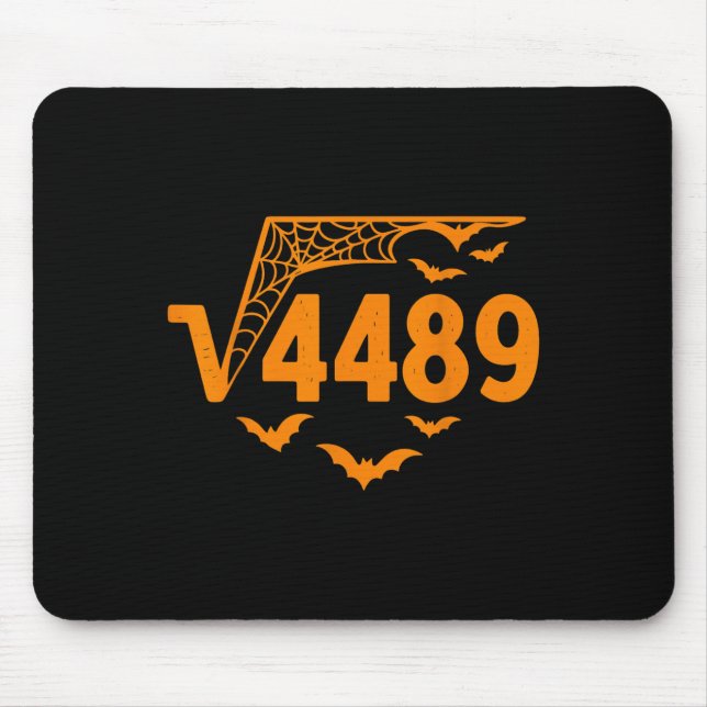 Square Root 4489 Funny Halloween Meme 67 Math Teac Musmatta (Framsidan)
