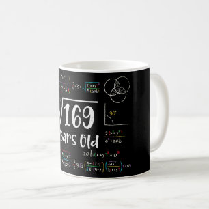 Square Root of 169 13th Birthday 13 Year Old Gifts Kaffemugg