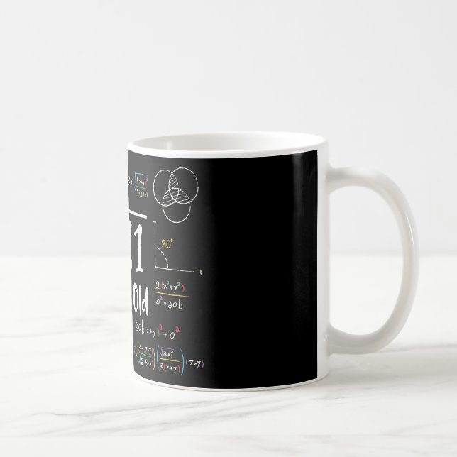 Square Root of 441 21th Birthday 21 Year Old Gifts Kaffemugg (Höger)