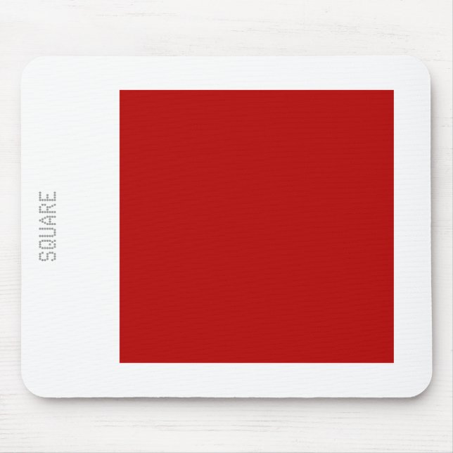 Square - Ruby och White Musmatta (Framsidan)