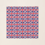Square Scarf med flagga i Förenade kungariket Sjal<br><div class="desc">Lägg till ett litet brittiskt pride till din krigsmaskin med vår exklusiv-fyrkantiga ärr som visar flagga i Förenade kungariket! Denna kvadratscarf, som är uppgjord med stor noggrannhet, är mer än bara ett modernt tillbehör, det är firande i Förenade kungarikets rik- och kulturarv. Elegantens utformning visningar på ett framträdande sätt den...</div>