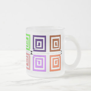 Square Spiral Mugg