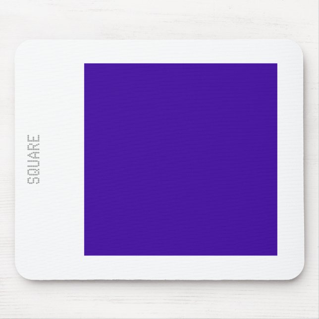 Square - Storm Blue and White Musmatta (Framsidan)