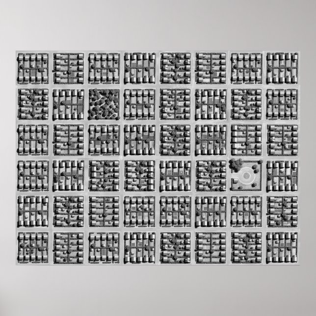 Square Town Poster (Framsidan)