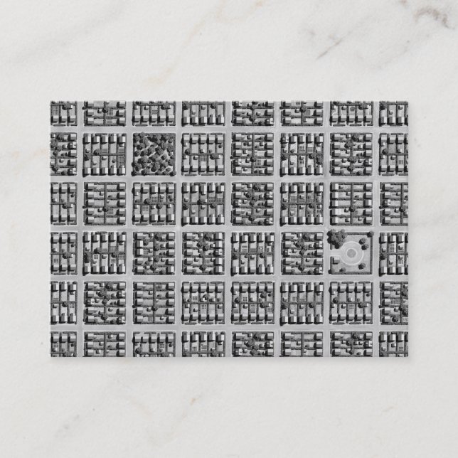 Square Town Visitkort (Framsida)