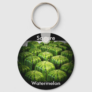 Square Watermelon Nyckelring