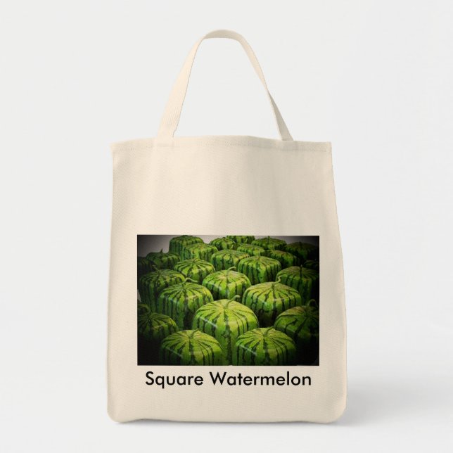 Square Watermelon Tygkasse (Framsidan)