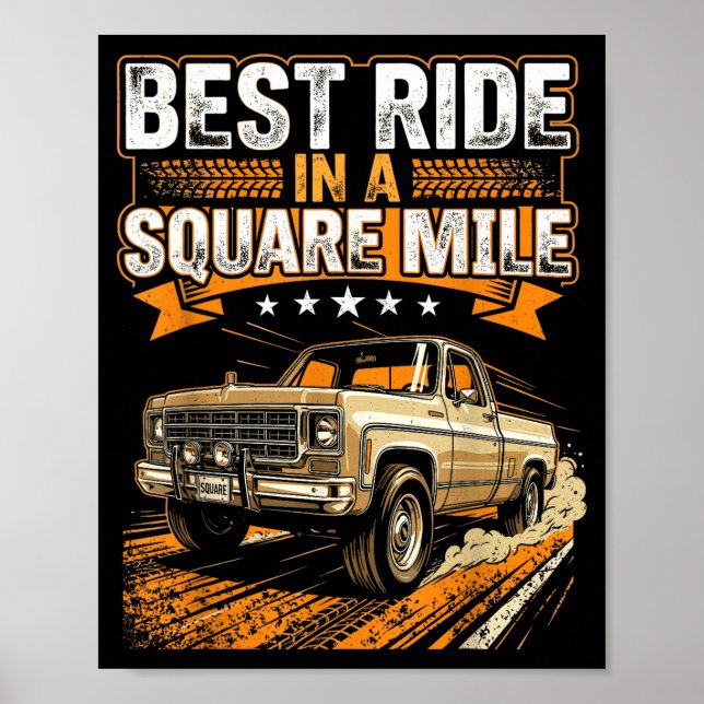 Squarebody Truck  Poster (Framsidan)