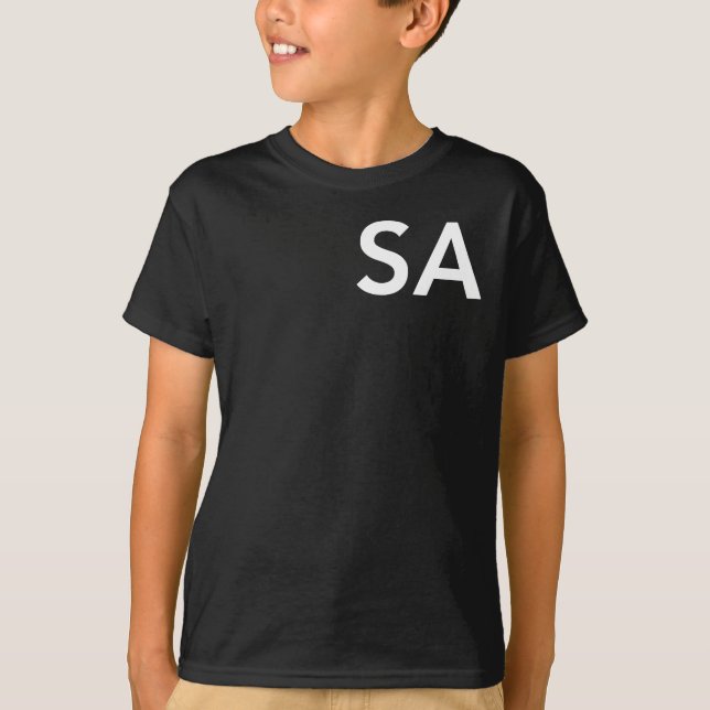 Squared Away Kid T Shirt (Framsida)