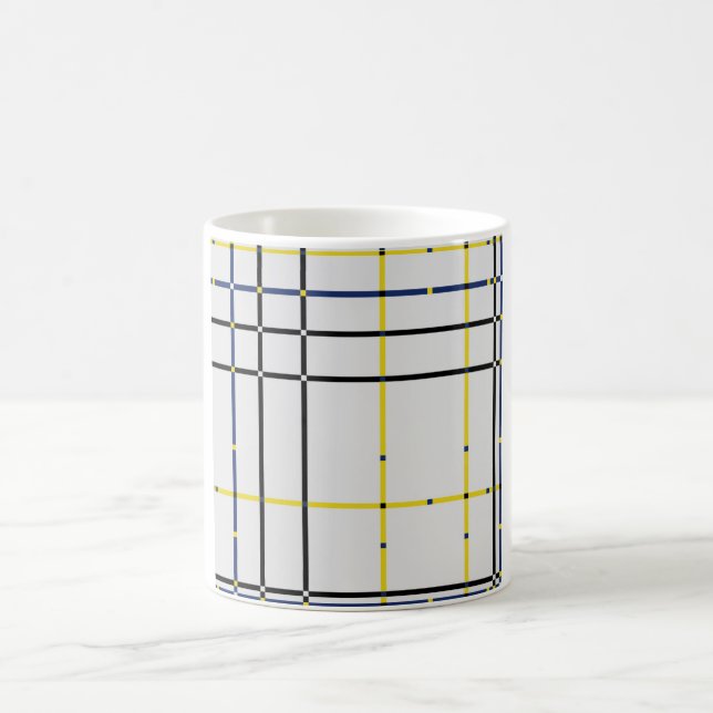 Squared Hatches 1 Kaffemugg (Center)