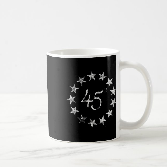 Squared Trump Betsy Ross Flagga 2020, andra termen Kaffemugg (Höger)