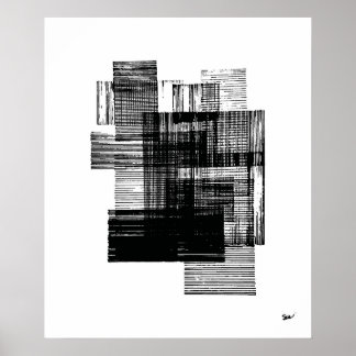 Squares and rectangles poster