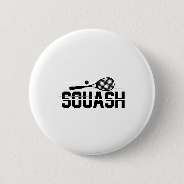 Squash Player | Idea för spetsrastertäthet Knapp (Framsida)