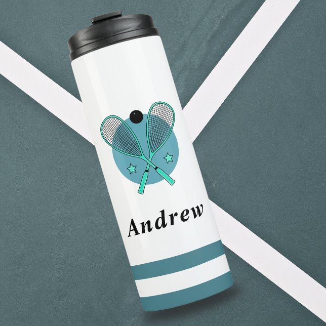 Squash Racquetball Rackets Player Coach Kids Namn (Skapare uppladdad)