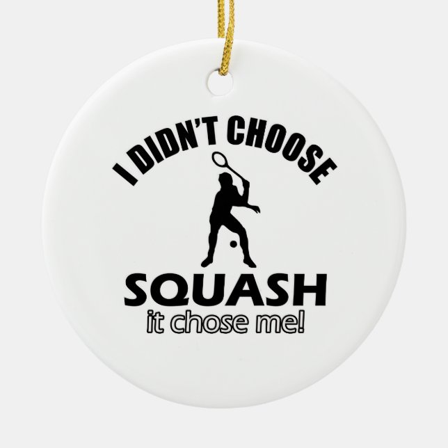 squashdesign julgransprydnad keramik (Framsidan)