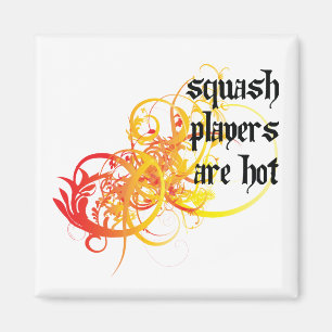 Squashspelare hoas magnet