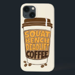 Squat Bench Deadlift och Coffee<br><div class="desc">Öka malningen med "Squat, Bench, Deadlift, Coffee"-garantin - där styrkan möter koffein! Bygg upp maktrion av squats, bänkar och dödliftar, vilket är vackert blandat med sparken av din favoritbrygga. Vare sig du slår på gymmet eller sippar i stil, förkroppsligar den här skjortan perfektens fukt av träning och bränsle.</div>