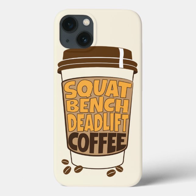 Squat Bench Deadlift och Coffee (Baksida)