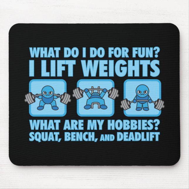 Squat, Bench Press, Deadlift - Hobbieser - Kawaii Musmatta (Framsidan)