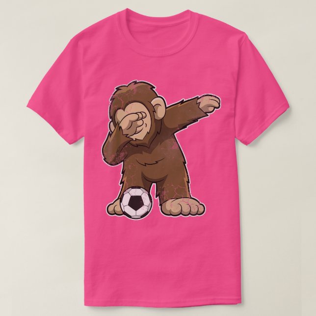 Squatch Dance Yeti T Shirt (Design framsida)