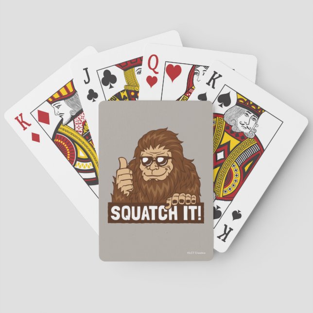 Squatch det casinokort (Baksidan)