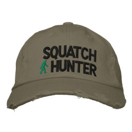 Squatch Hunter Broderad Keps