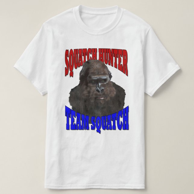 Squatch Hunter Team Squatch Tröja (Design framsida)