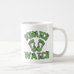 Squatch klocka kaffemugg