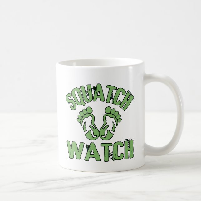 Squatch klocka kaffemugg (Höger)