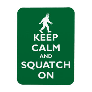 Squatch på magnet