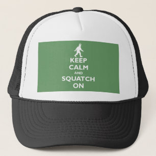 Squatch på truckerkeps