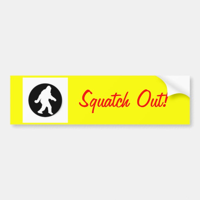 squatch.png Squatch ut! Bildekal (Framsidan)