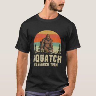 Squatch Research Team Sasquatch Bigfoot Yeti T Shirt