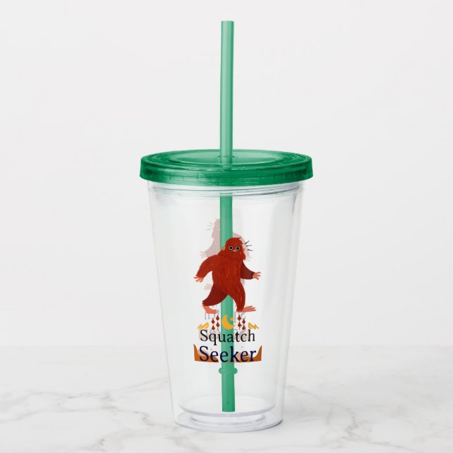 Squatch Seeker big foot Take Away Mugg (Framsida)