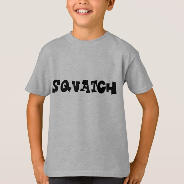 Squatch skjorta t-shirt (Framsida)