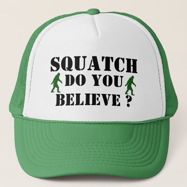 Squatch, tror du? truckerkeps (Framsida)