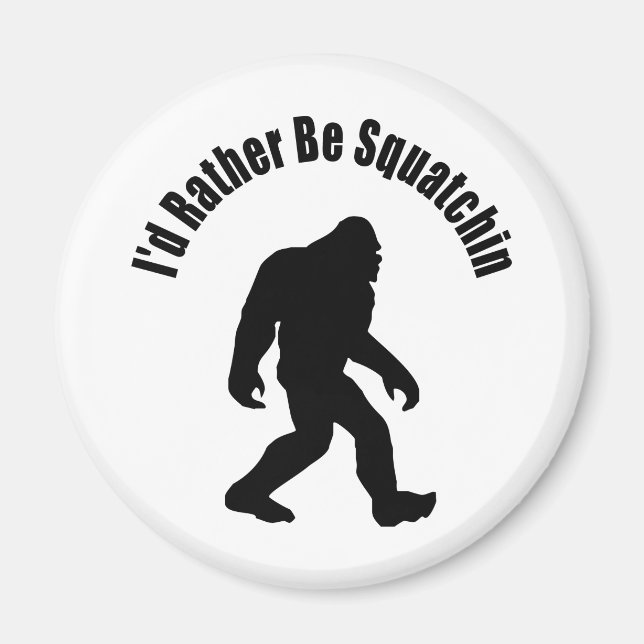 Squatchin' Magnet (Framsidan)
